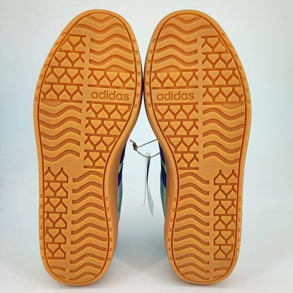 Adidas VL Court Bold Women's Size 9.5 Blue Suede Sneakers Casual JS3813 - Picture 7 of 10